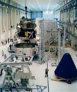 Příprava LEMu pro bezpilotní let Apollo 5 (1967)