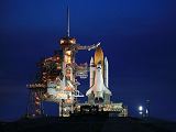 Raketopln Atlantis STS-125 na ramp LC-39A krtce ped startem (11.05.2009)