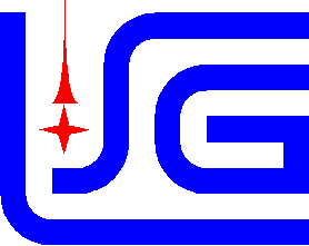 Znak LSG, tak jak ho navrhl Michal Kirschner a Tomáš Svoboda ho o 20 let později zdigitalizoval a obarvil.