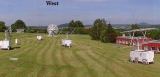 Panoramatický pohled na observatoř Panská Ves z parabolické antény