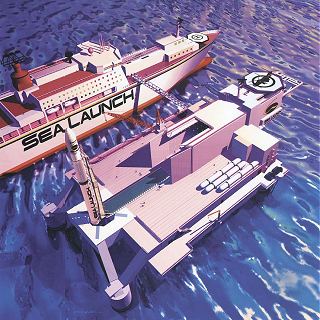 Kresba systému Sea Launch (1999)