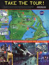 Schéma základního turistického okruhu po KSC