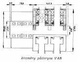 Rozmry pdorysu VAB