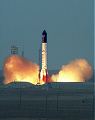 Start rakety Proton-K s modulem Zarja (20.11.1998)