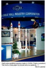 Čínská expozice na Le Bourget 2001