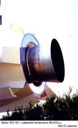 Motor RD-191 ve stupni Bajkal