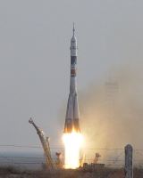 Start Sojuzu TMA-4 z Bajkonuru (19.04.2004)