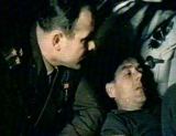 Gagarin a Komarov pi vcviku (1967)