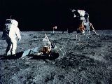 Aldrin u souboru EASEP (21.07.1969)