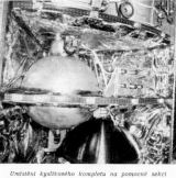Foto: Umístění kyslíkového kompletu na pomocné sekci