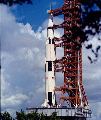 Pevoz rakety Saturn V s Apollem 17 na startovac rampu