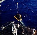 Z�chrann� operace Gemini 3 po p�ist�n� (23.03.1965)