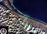 Pobe Floridy a Cape Canaveral ze Skylabu