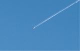 Rozpad raketoplnu Columbia STS-107 ve vi 60 km nad Texasem (01.02.2003)