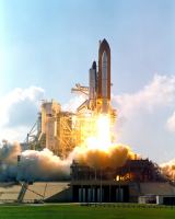 Start raketoplnu Atlantis STS-112/ISS-9A (07.10.2002)