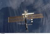 ISS pi odletu raketoplnu Atlantis STS-112/ISS-9A (16.10.2002)