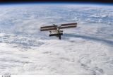 ISS pi odletu raketoplnu Atlantis STS-112/ISS-9A (16.10.2002)