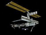 Potaov kresba konfigurace ISS ped pletem Discovery STS-114 (28.07.2005) 