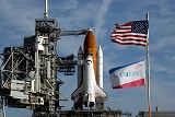 Raketopln Endeavour STS-123 na ramp LC-39A (10.03.2008)