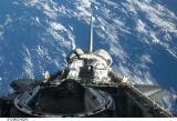 Nkladov prostor raketoplnu Atlantis STS-129 na obn drze (17.11.2009)