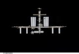 Stanice ISS pi pletu raketoplnu Atlantis STS-129 (18.11.2009)