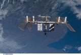 Stanice ISS pi odletu raketoplnu Atlantis STS-129 (25.11.2009)