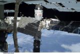 st ruskho segmentu stanice ISS s novm modulem Poisk (22.11.2009)