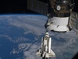 Přílet raketoplánu Endeavour STS-130 ke stanici ISS (10.02.2010)