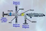 Umstn modulu MRM-1 v sestav stanice ISS