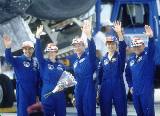 st posdky STS-84 po pistn na KSC