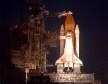 Endeavour na ramp 39A krtce ped startem