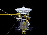 Potaov model sondy Cassini/Huygens