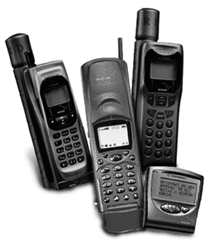 Telefony a pager pro systém Iridium