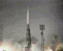 Start rakety N-1 (22.02.1969)