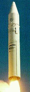 Start rakety LMLV-1 (15.08.1995)