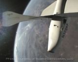 SpaceShipOne na vrcholu své dráhy