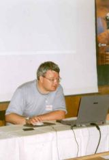 Milan Halousek - hlavn organiztor KNP 2003 (foto D.Lazeck)