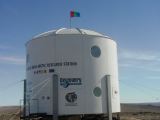 Foto 16: Experimentln stanice na kanadskm ostrov Devon Island, tzv. Flashline Mars Arctic Research Station.