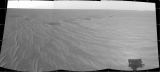 Planina v okolí místa přistání MERu opportunity (při cestě ke kráteru Endurance)
