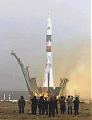 Start Sojuzu TM-31 z Bajkonuru k ISS (31.10.2000)