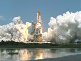 Start raketoplánu Endeavour STS-100 (19.04.2001)
