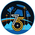 Znak Expedice 75 na ISS