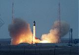 Start rakety Proton-K s modulem Zarja (20.11.1998)