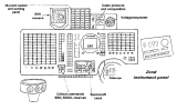Nkres .3 - Pstrojov panel Zond - Sojuz (model 7K-L1) - dle S.Grahna