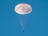 Přistání Sojuzu TMA-20 v Kazachstánu (24.05.2011)