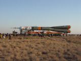 Příprava Sojuzu TMA-3 na Bajkonuru (16.10.2003)