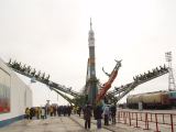 Příprava Sojuzu TMA-4 na Bajkonuru (17.04.2004)