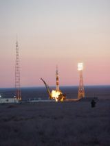 Start Sojuzu TMA-6 (15.04.2005)