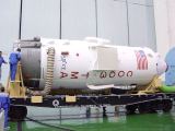 Sojuz TMA-7 při předstartovní přípravě