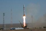 Start Sojuzu TMA-9 z Bajkonuru (18.09.2006)